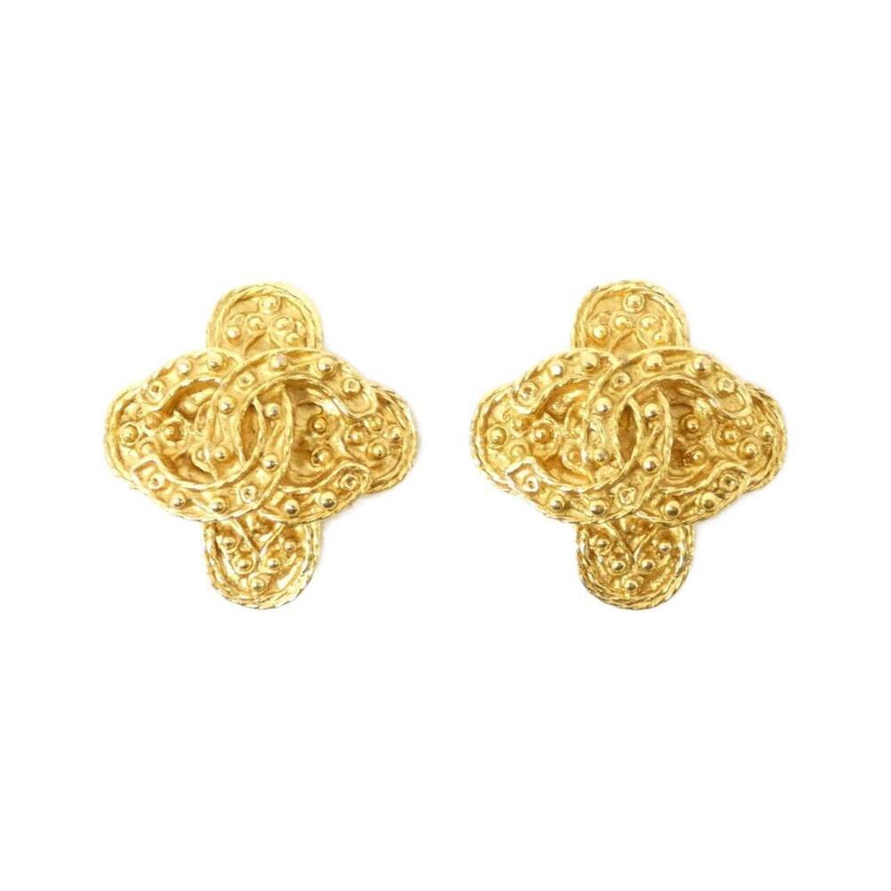 CHANEL Gold Earrings - Picture 1 of 4